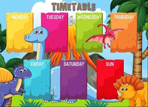 Dino Timetable