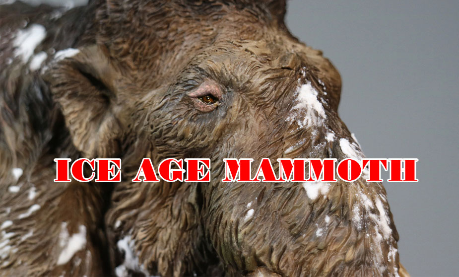 Ice Age Mammoth Model