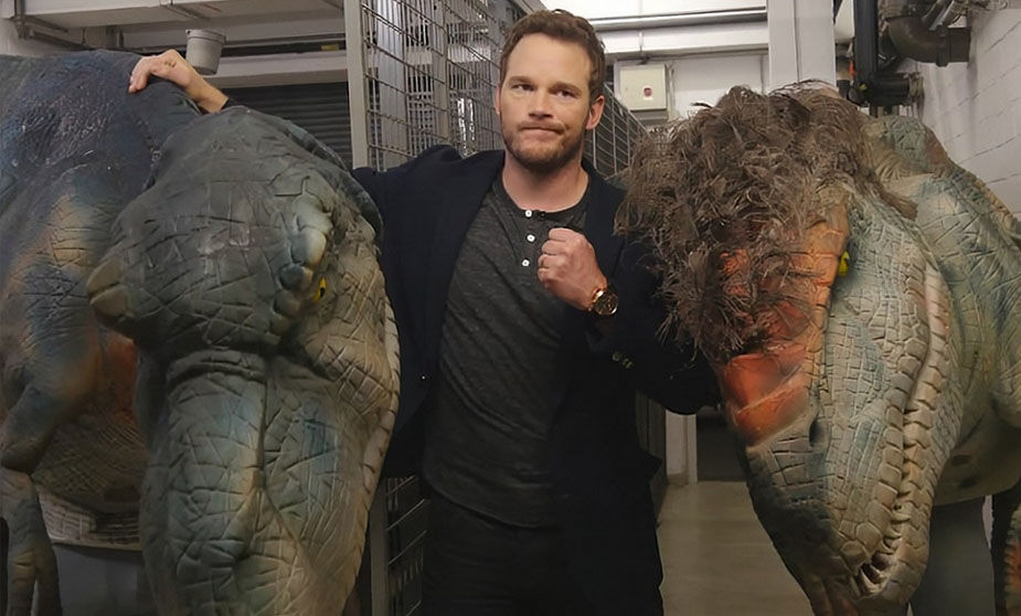 Dinosaur Costumes and Chris Pratt