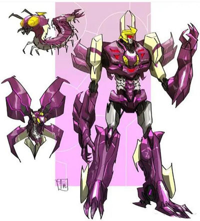 Blitzwing - Centipede & Butterfly