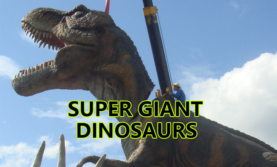 Super Giant Dinosaurs In China