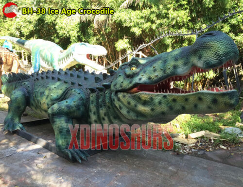 Animatronic Ice Age Crocodile