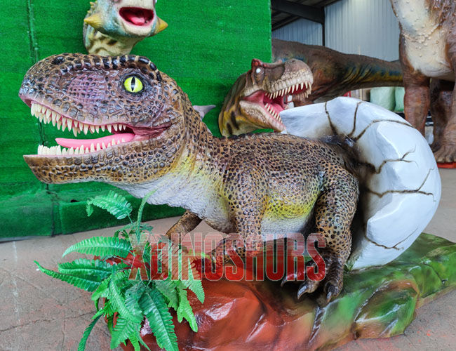 Hatching Baby Trex Model