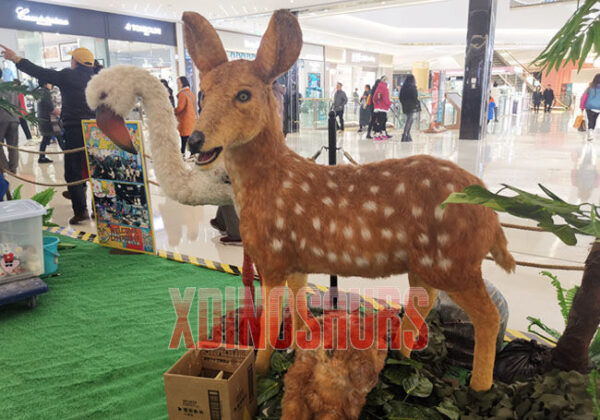 Animatronic Deer at Mall