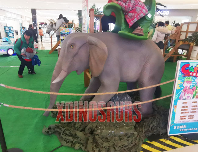 animatronic elephant