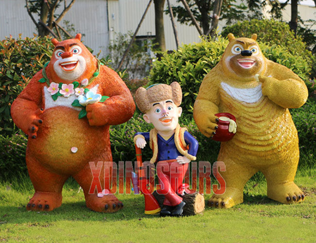 Fiberglass Cartoon Figure Statue