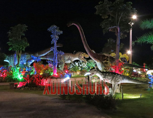 Animatronic Dinosaurs in Dannok Park