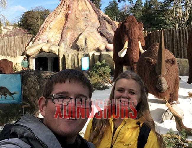 Ice Age Elasmotherium Exhibit