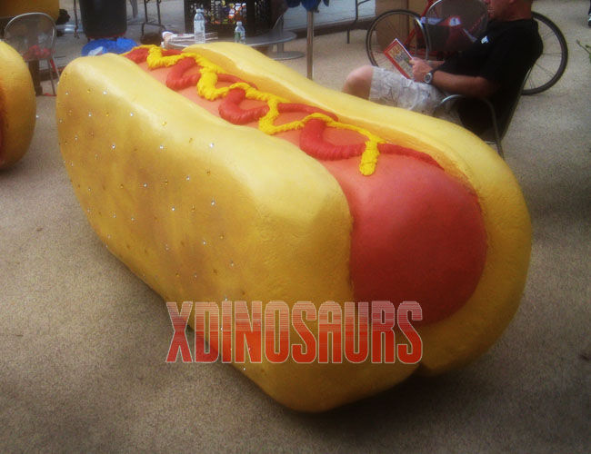 Fiberglass Hot Dog Sculpture