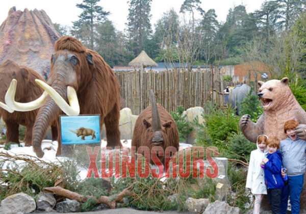 Ice Age Animal Models at Safari Park