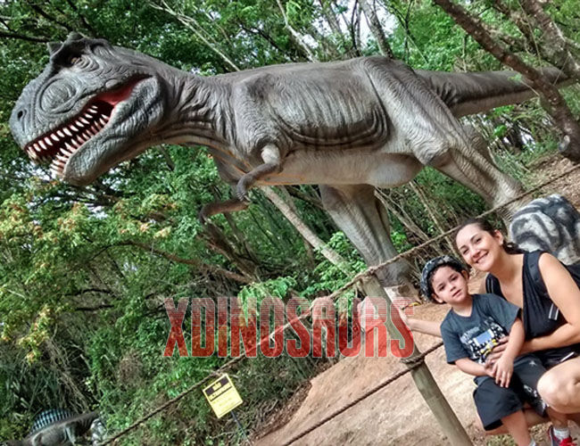 Large Trex Model at Rock Park