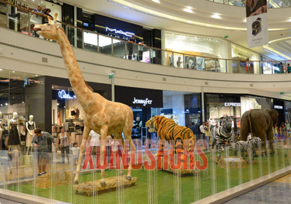 Rainforest Animal Exhibit at Mall