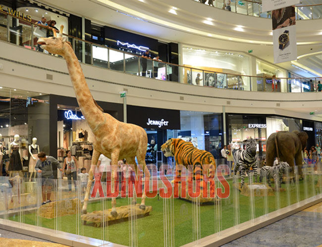 Rainforest Animal Exhibit at Mall