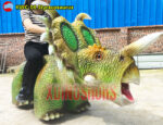 Styracosaurus Riding Car