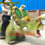 Styracosaurus Riding Car