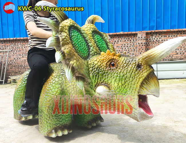 Styracosaurus Riding Car