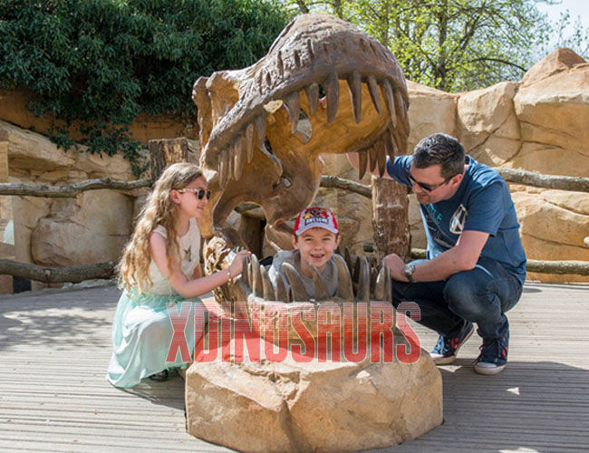 Fiberglass Dinosaur Bone Landscape Statue