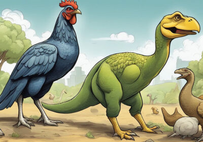 Chicken and Dinosaur
