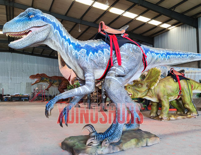 Jurassic Raptor Blue Ride