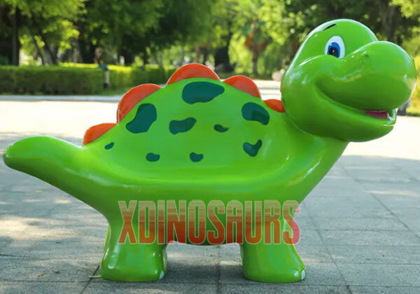 Cartoon Stegosaurus Bench