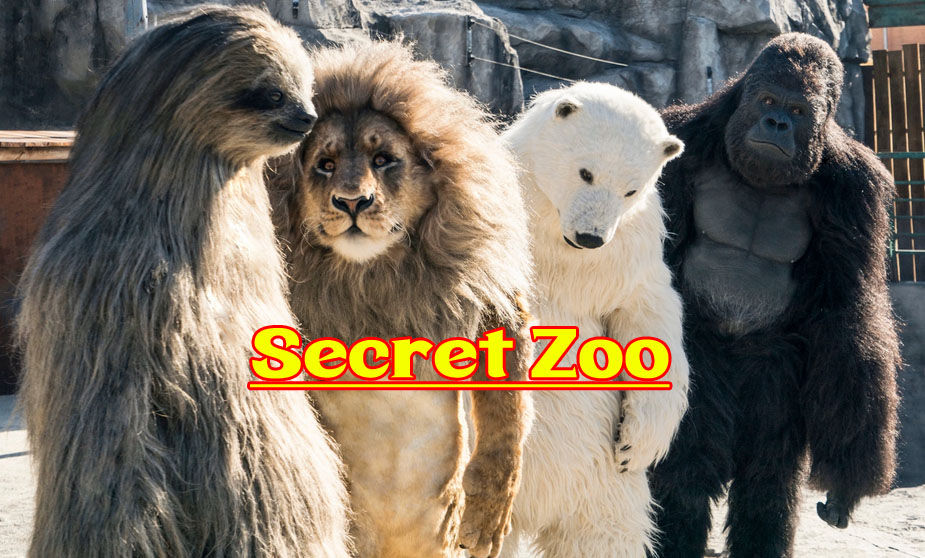 Lifelike Animal Suits in Secret Zoo