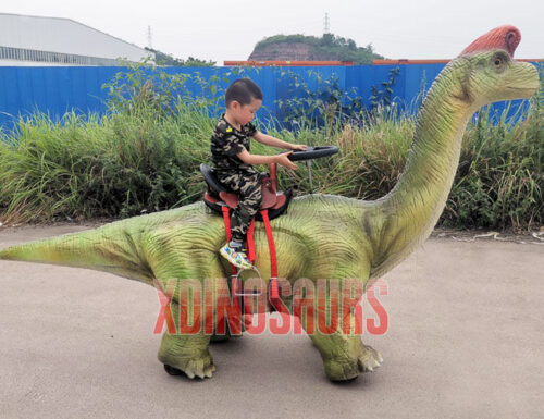 Robot Brachiosaurus Walking Ride