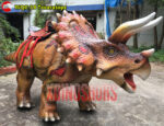 Robot Walking Triceratops Ride