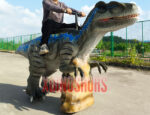 Custom Moving Velociraptor Ride