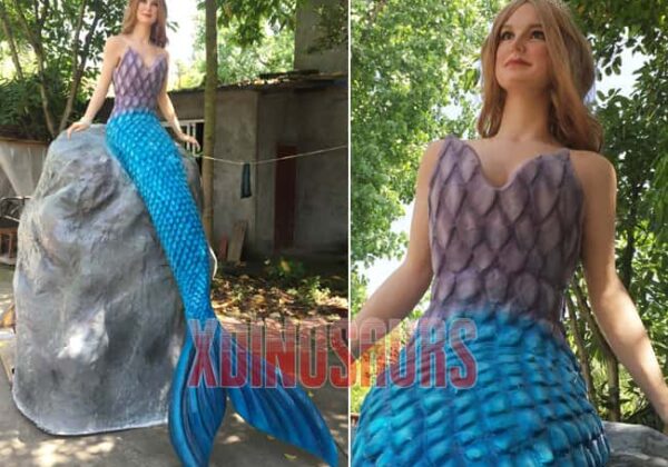 Custom Animatronic Mermaid Model