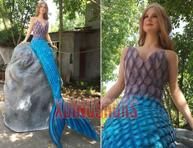 Custom Animatronic Mermaid Model